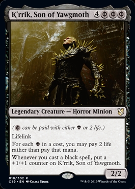 K'rrik, Son of Yawgmoth Commander 2019